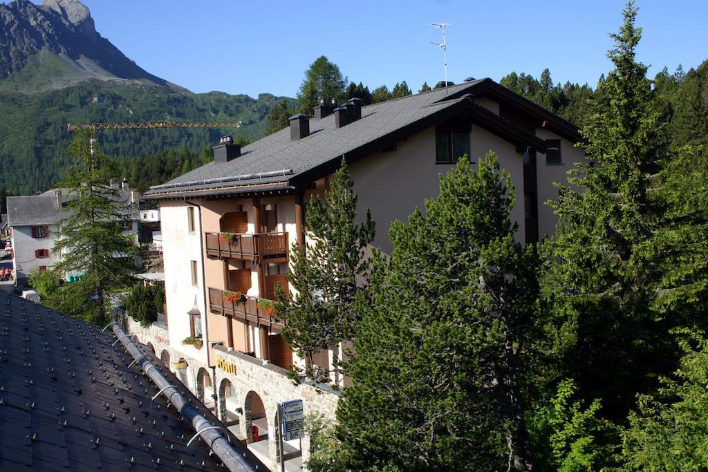 Hotel Poestli Maloja Εξωτερικό φωτογραφία
